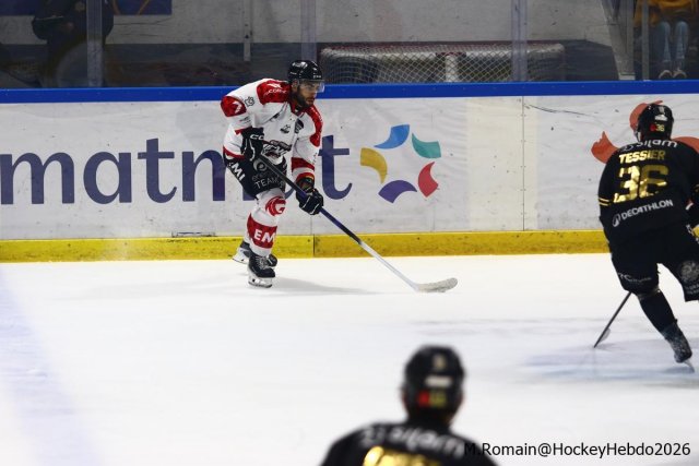 Photo hockey match Rouen - Amiens  le 04/01/2026