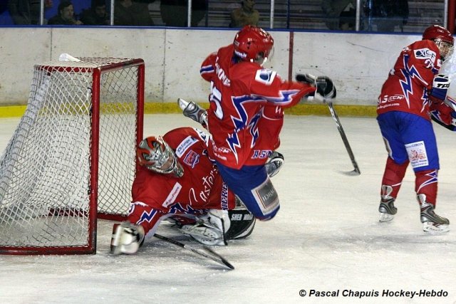 Photo hockey match Asnières - Amiens  le 25/11/2009