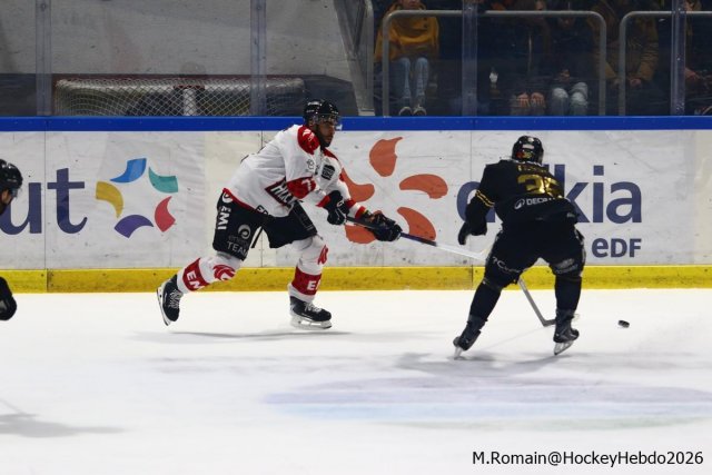 Photo hockey match Rouen - Amiens  le 04/01/2026