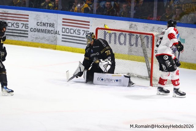 Photo hockey match Rouen - Amiens  le 04/01/2026