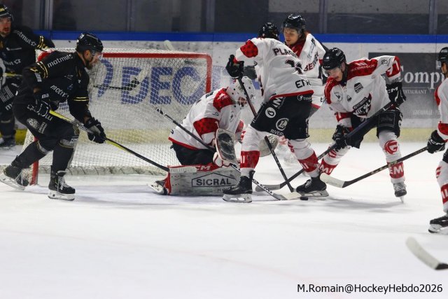 Photo hockey match Rouen - Amiens  le 04/01/2026
