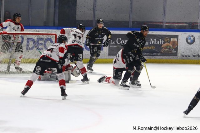 Photo hockey match Rouen - Amiens  le 04/01/2026
