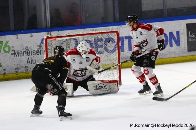 Photo hockey match Rouen - Amiens  le 04/01/2026