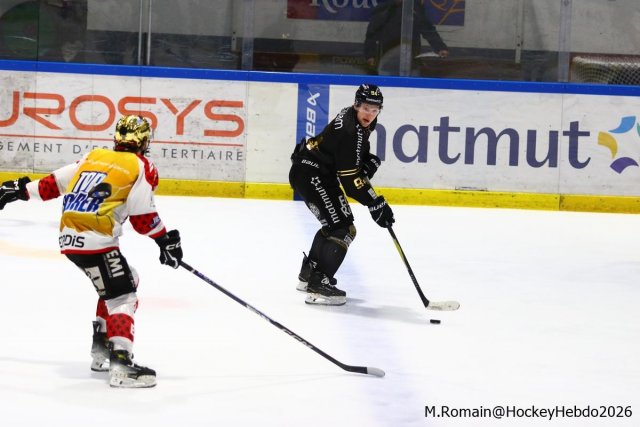 Photo hockey match Rouen - Amiens  le 04/01/2026