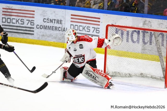 Photo hockey match Rouen - Amiens  le 04/01/2026