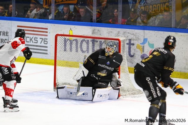 Photo hockey match Rouen - Amiens  le 04/01/2026