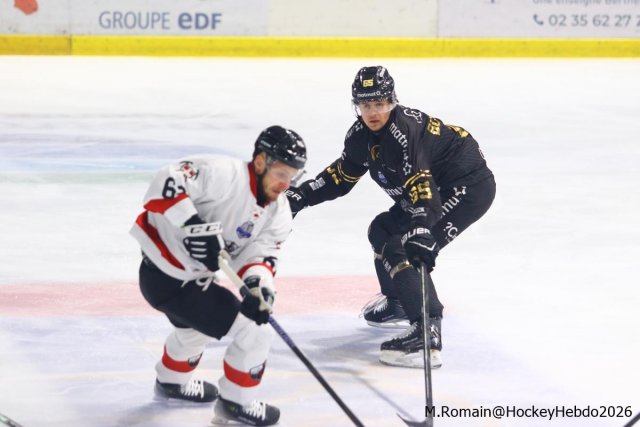 Photo hockey match Rouen - Chamonix  le 07/01/2026
