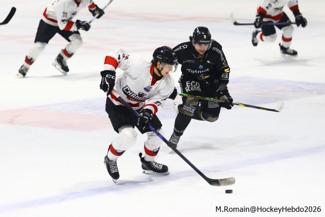 Photo hockey match Rouen - Chamonix  le 07/01/2026