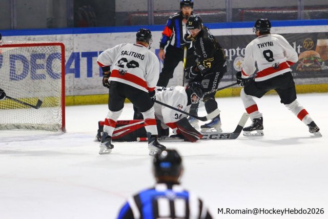 Photo hockey match Rouen - Chamonix  le 07/01/2026