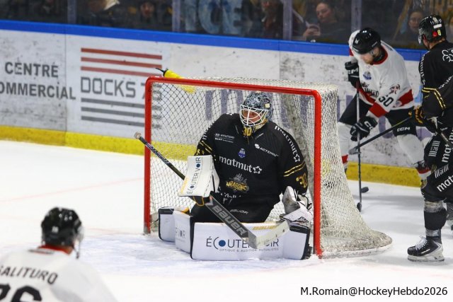 Photo hockey match Rouen - Chamonix  le 07/01/2026