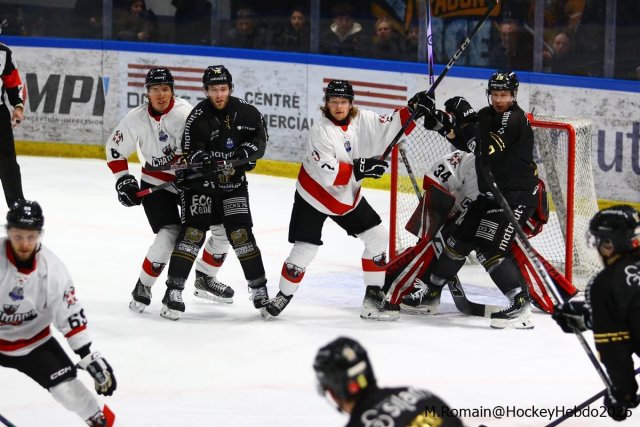 Photo hockey match Rouen - Chamonix  le 07/01/2026