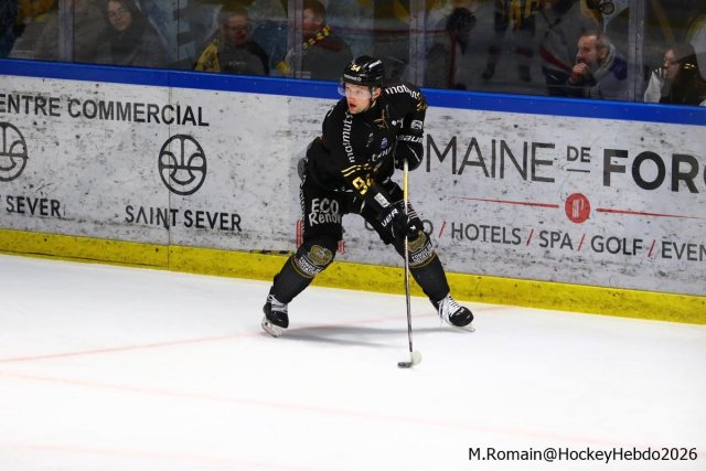 Photo hockey match Rouen - Chamonix  le 07/01/2026