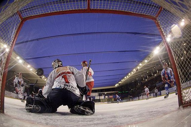 Photo hockey reportage Amical : Lyon - Grenoble U20 en images