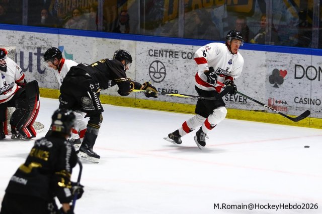 Photo hockey match Rouen - Chamonix  le 07/01/2026