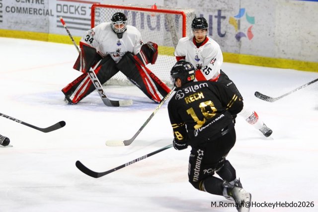 Photo hockey match Rouen - Chamonix  le 07/01/2026