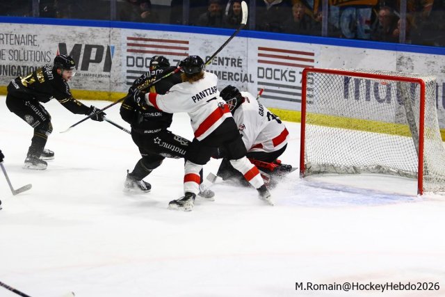 Photo hockey match Rouen - Chamonix  le 07/01/2026