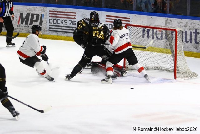 Photo hockey match Rouen - Chamonix  le 07/01/2026