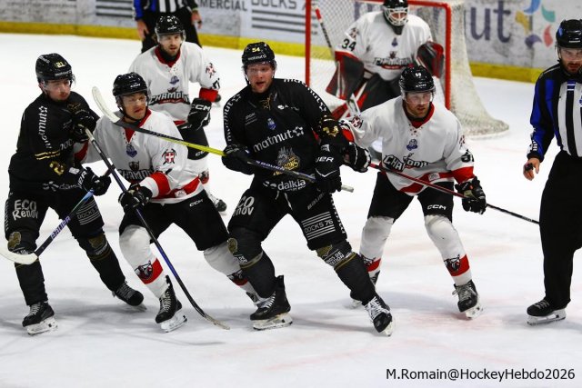 Photo hockey match Rouen - Chamonix  le 07/01/2026