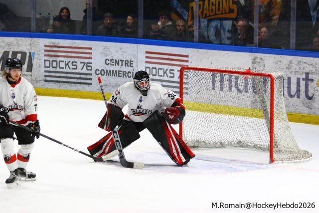 Photo hockey match Rouen - Chamonix  le 07/01/2026