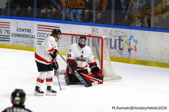 Photo hockey match Rouen - Chamonix  le 07/01/2026