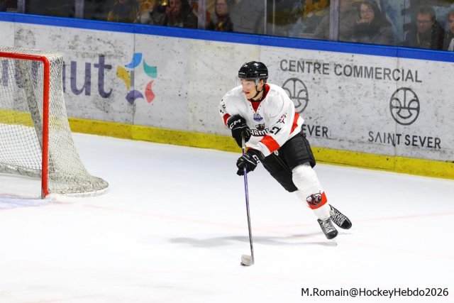 Photo hockey match Rouen - Chamonix  le 07/01/2026
