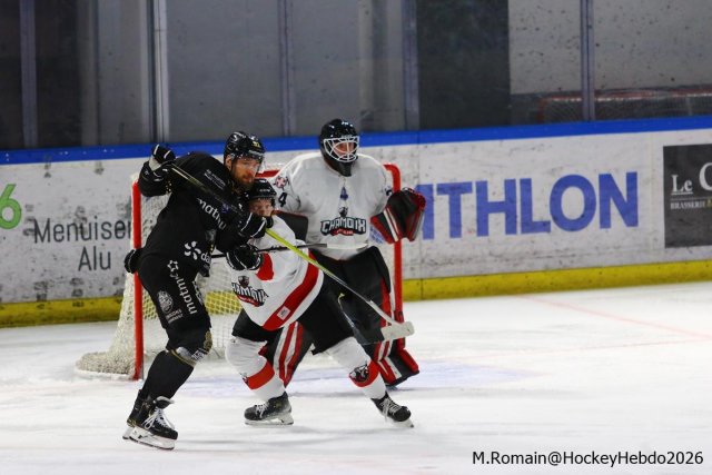 Photo hockey match Rouen - Chamonix  le 07/01/2026