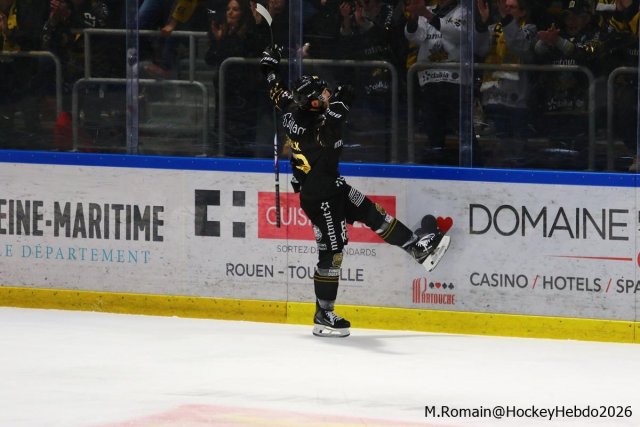 Photo hockey match Rouen - Chamonix  le 07/01/2026