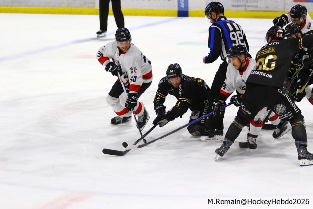 Photo hockey match Rouen - Chamonix  le 07/01/2026