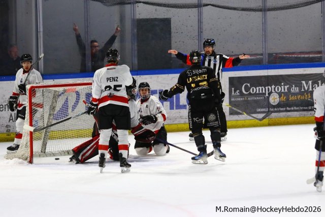 Photo hockey match Rouen - Chamonix  le 07/01/2026