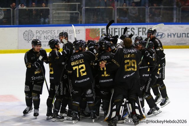 Photo hockey match Rouen - Chamonix  le 07/01/2026