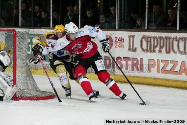 Photo hockey match Briançon  - Strasbourg  le 28/11/2009