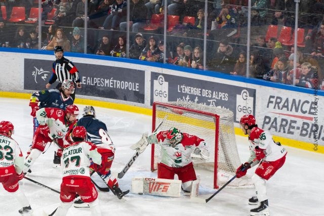 Photo hockey match Grenoble  - Cergy-Pontoise le 11/01/2026