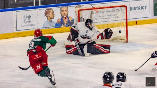 Photo hockey match Cergy-Pontoise - Chamonix  le 13/01/2026