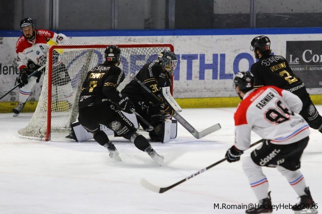 Photo hockey match Rouen - Bordeaux le 13/01/2026