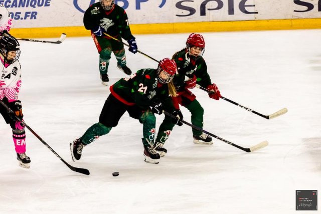 Photo hockey match Cergy-Pontoise / Féminin - Amiens / Féminin le 10/01/2026