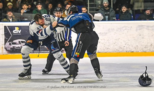 Photo hockey match Nantes - Dunkerque le 13/01/2026