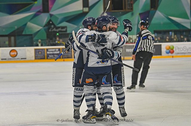 Photo hockey match Nantes - Dunkerque le 13/01/2026