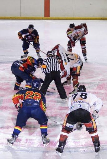 Photo hockey match Nice - Bordeaux le 28/11/2009