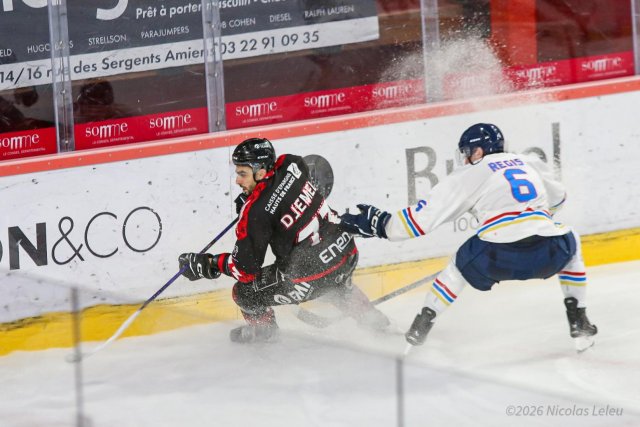 Photo hockey match Amiens  - Nice le 16/01/2026
