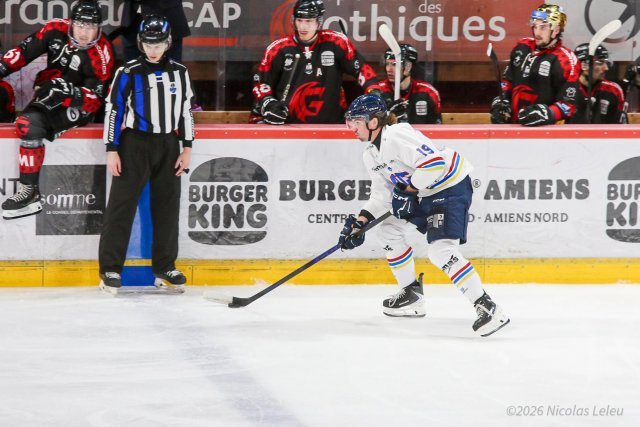 Photo hockey match Amiens  - Nice le 16/01/2026