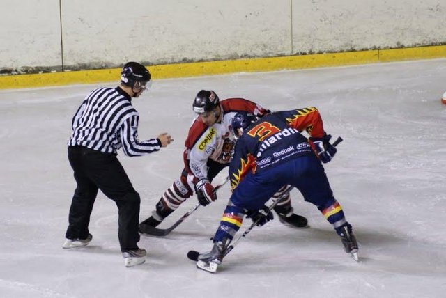 Photo hockey match Nice - Bordeaux le 28/11/2009