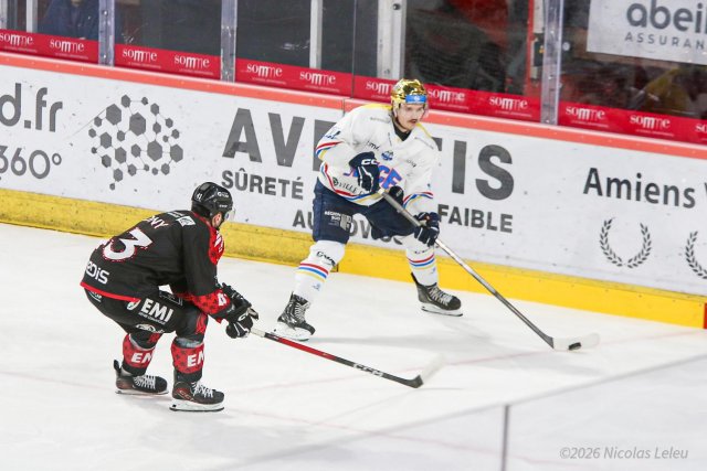 Photo hockey match Amiens  - Nice le 16/01/2026