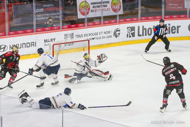 Photo hockey match Amiens  - Nice le 16/01/2026