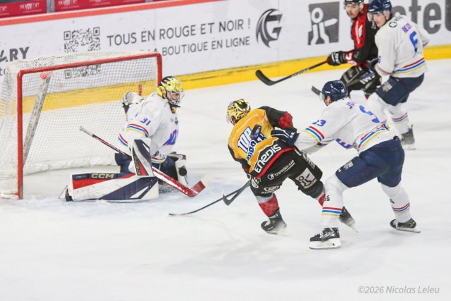 Photo hockey match Amiens  - Nice le 16/01/2026
