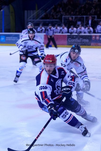 Photo hockey match Lyon - Courchevel-Méribel-Pralognan le 17/01/2026