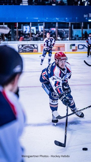Photo hockey match Lyon - Courchevel-Méribel-Pralognan le 17/01/2026