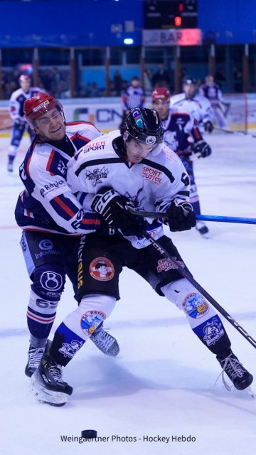 Photo hockey match Lyon - Courchevel-Méribel-Pralognan le 17/01/2026