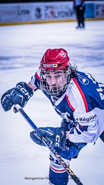 Photo hockey match Lyon - Courchevel-Méribel-Pralognan le 17/01/2026