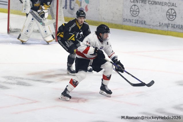Photo hockey match Rouen - Chamonix  le 20/01/2026