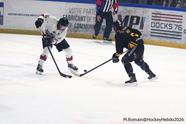 Photo hockey match Rouen - Chamonix  le 20/01/2026